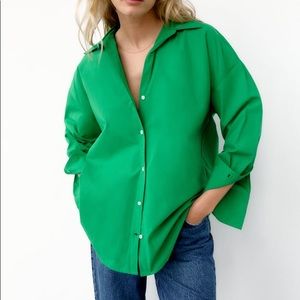 Zara Women’s Long-sleeve button down